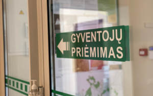 gyventojų priėmimas