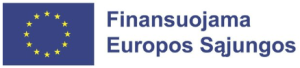 Ženklas - Finansuojama Europos Sąjungos