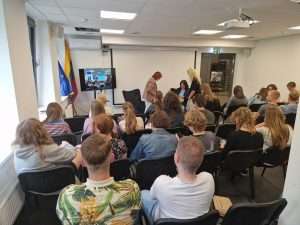 Projekto „Viešųjų iniciatyvų centrų tinklo Lietuvos pasienio zonoje įkūrimas“ konferencija.