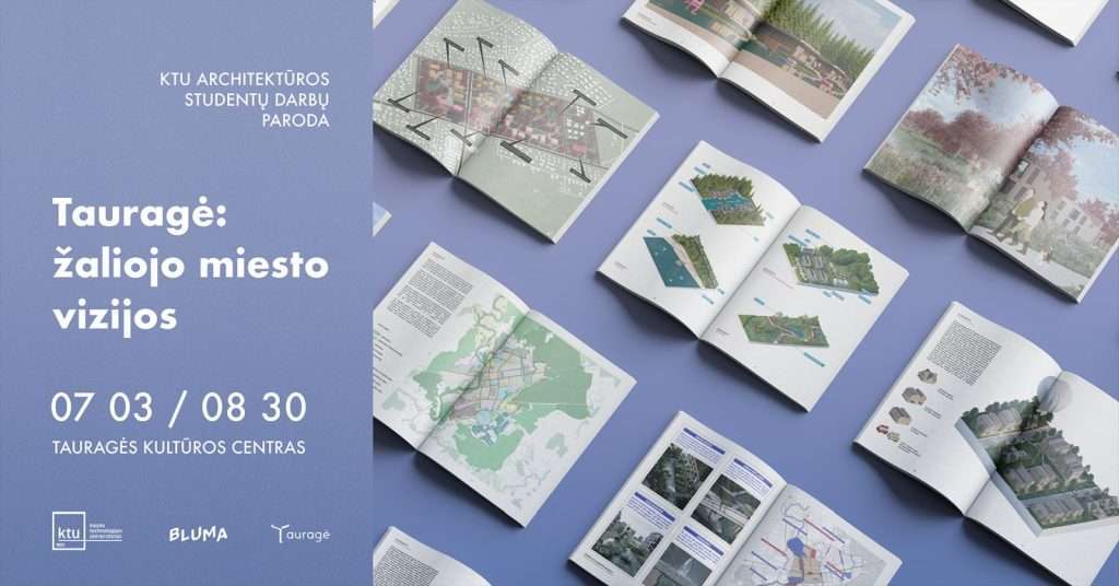 Parodos "Žaliojo miesto vizijos" reklama