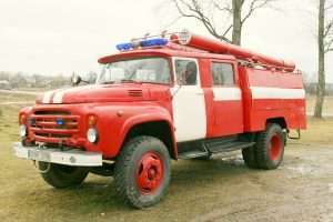 Gaisrinės automobilis ZIL