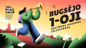 Rugsėjo 1 dienos šventės vizualas