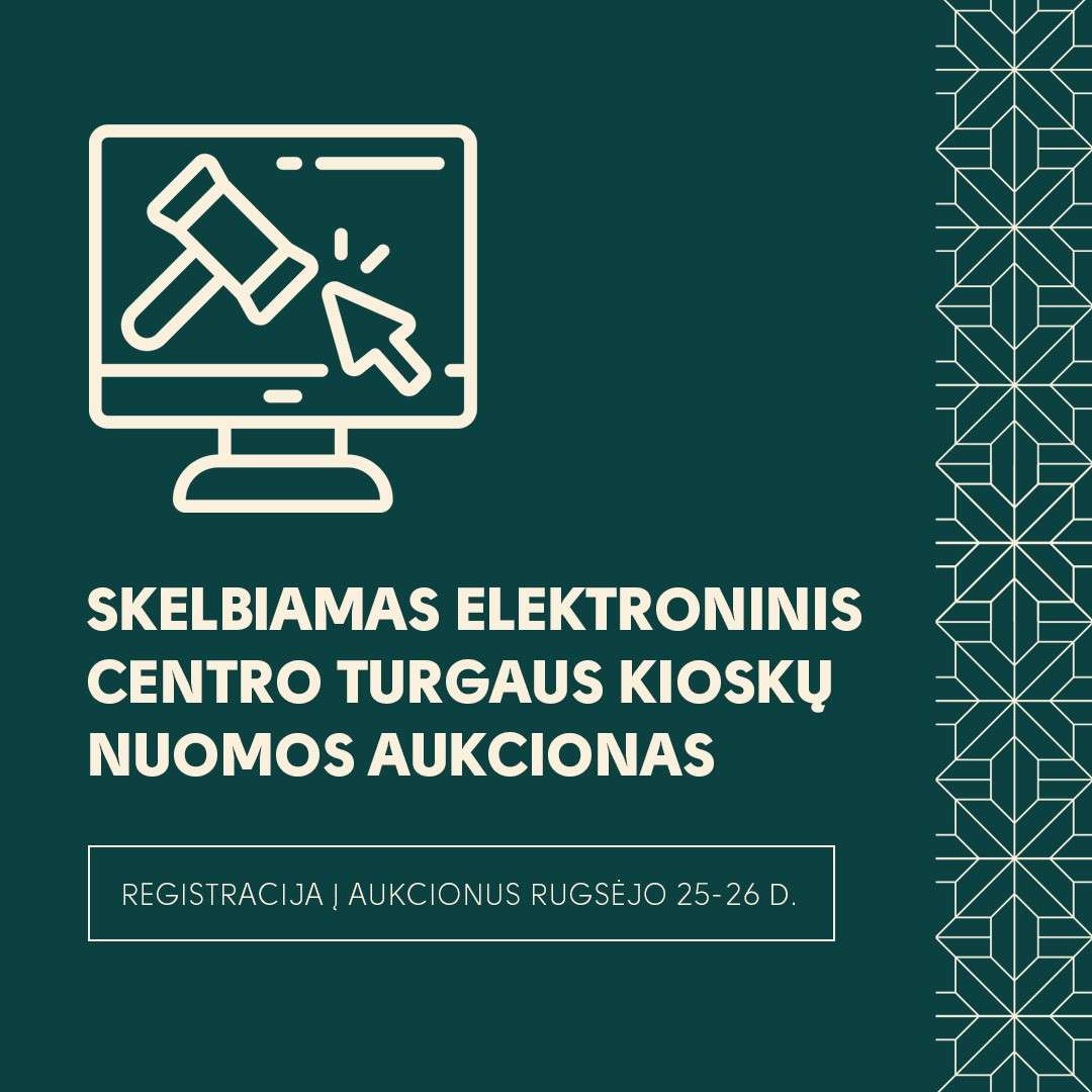 Kioskų nuomos aukcionai