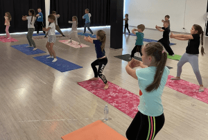 Šokių studijos „Dancelife“ užsiėmimas