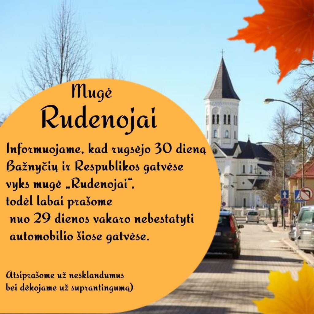 Prašymas nestatyti automobilių