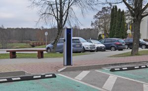 Elektromobilių įkrovimo stotelė