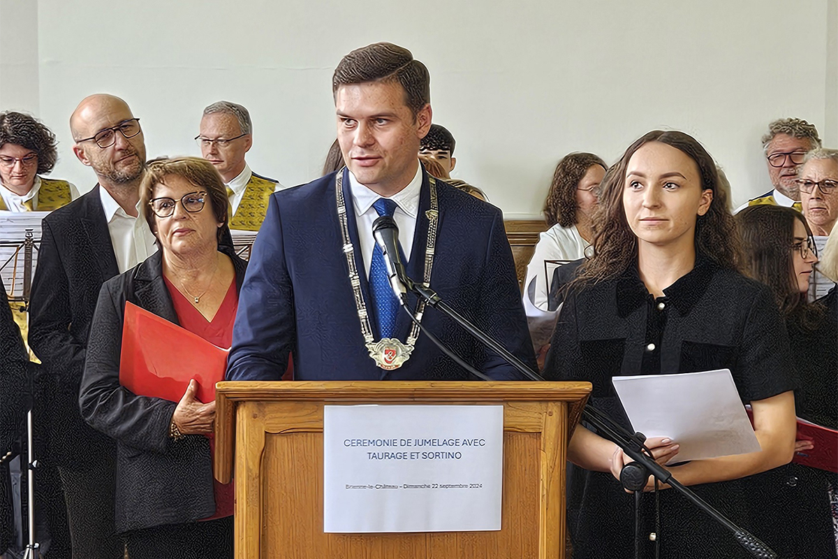 Mero kalba ceremonijoje