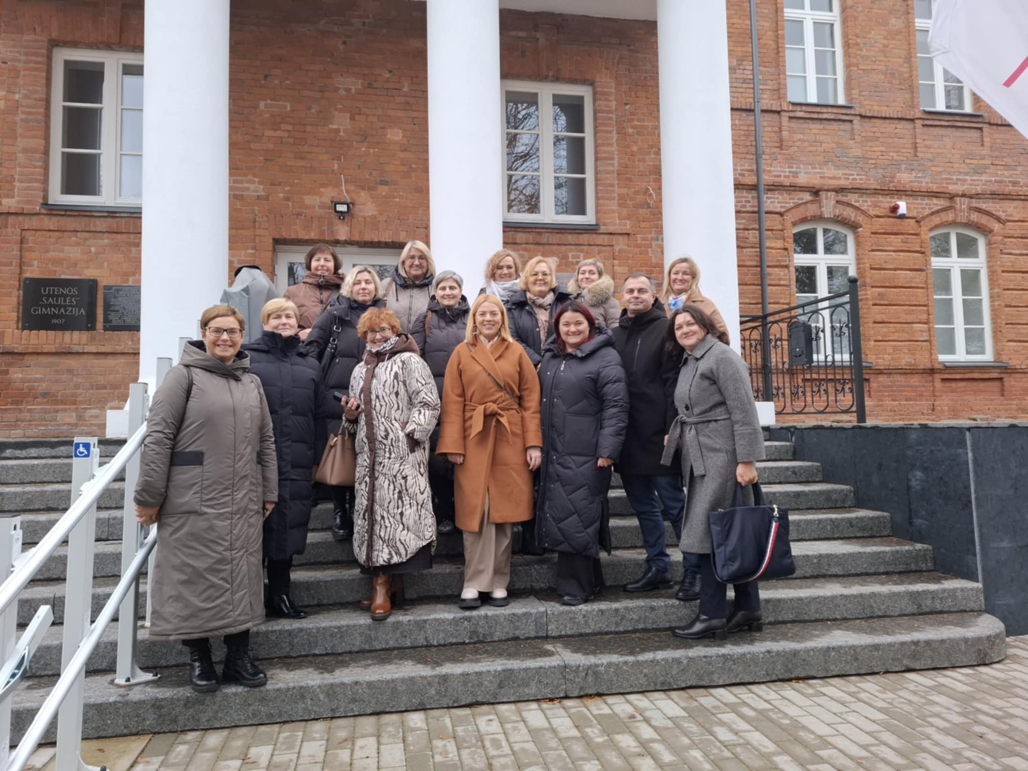 Projekto „Tūkstantmečio mokyklos II“ stažuotė Utenoje