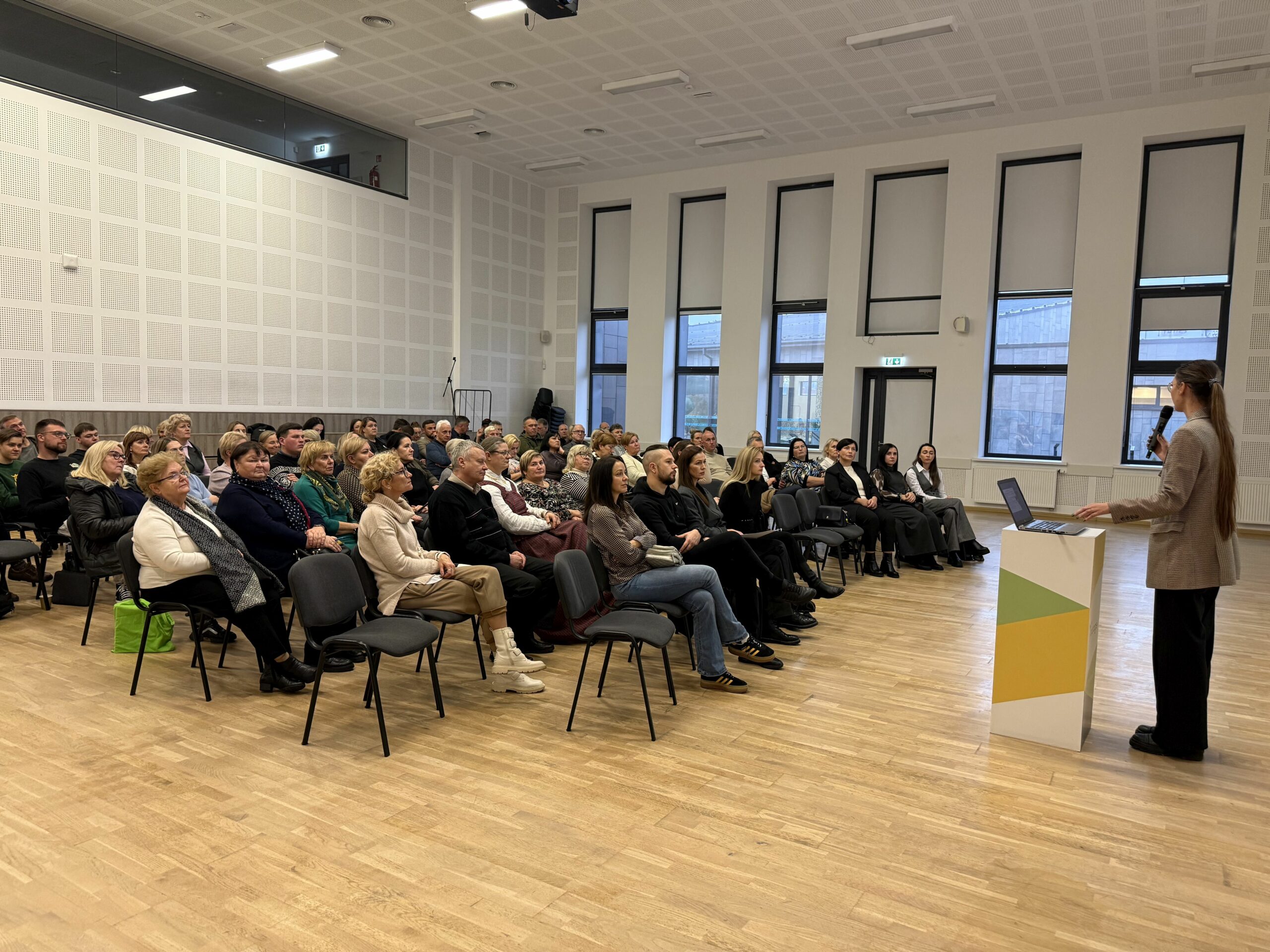 Pristatytos savivaldybės administracijos programas, programas/priemones, į kurias projektus gali teikti nevyriausybinės organizacijos