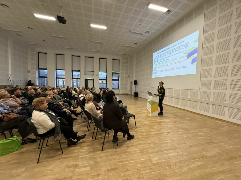 Pristatytos savivaldybės administracijos programas, programas/priemones, į kurias projektus gali teikti nevyriausybinės organizacijos