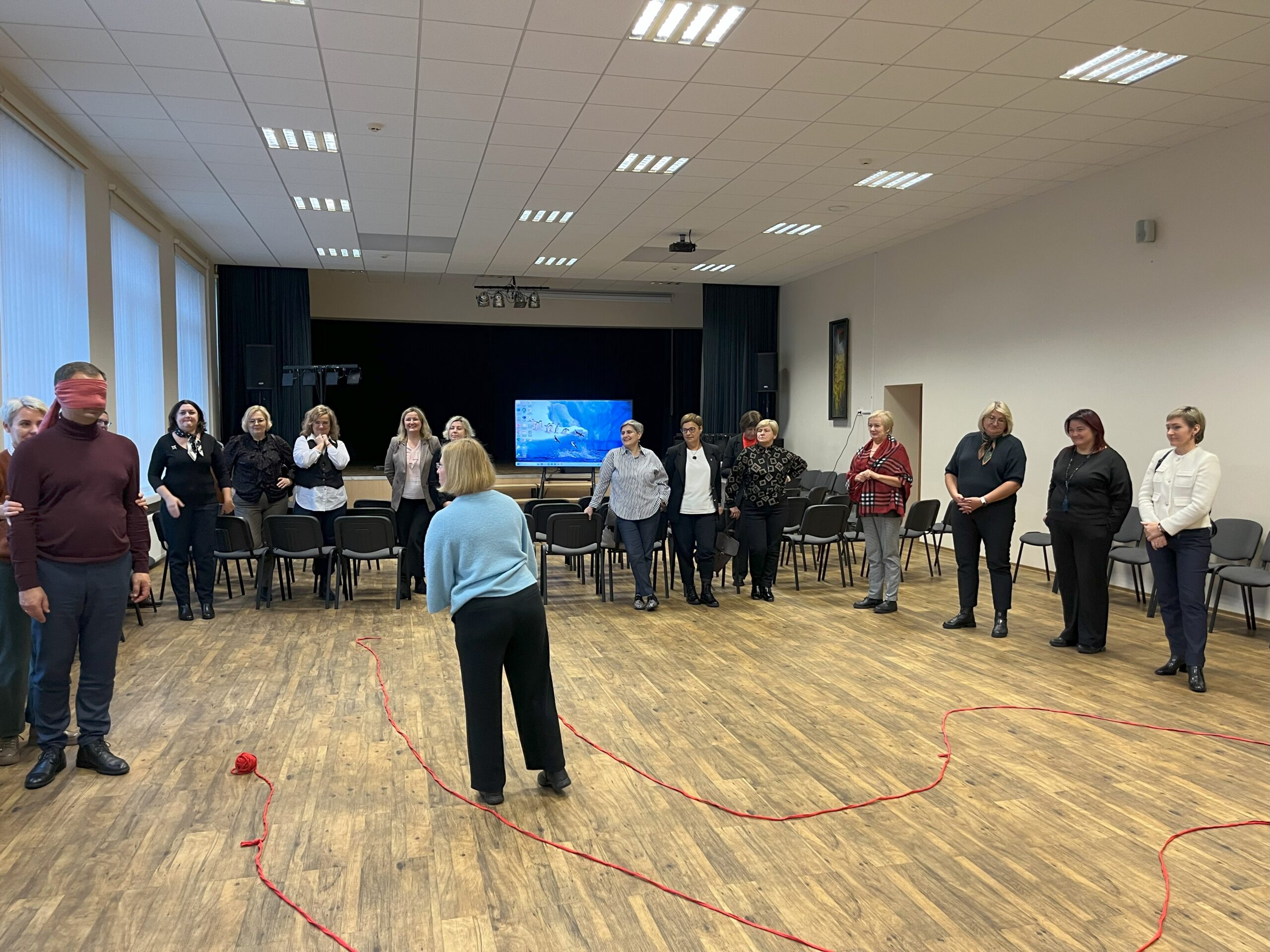 Projekto „Tūkstantmečio mokyklos II“ stažuotė Utenoje