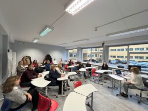 Projekto „Tūkstantmečio mokyklos II“ stažuotė Utenoje