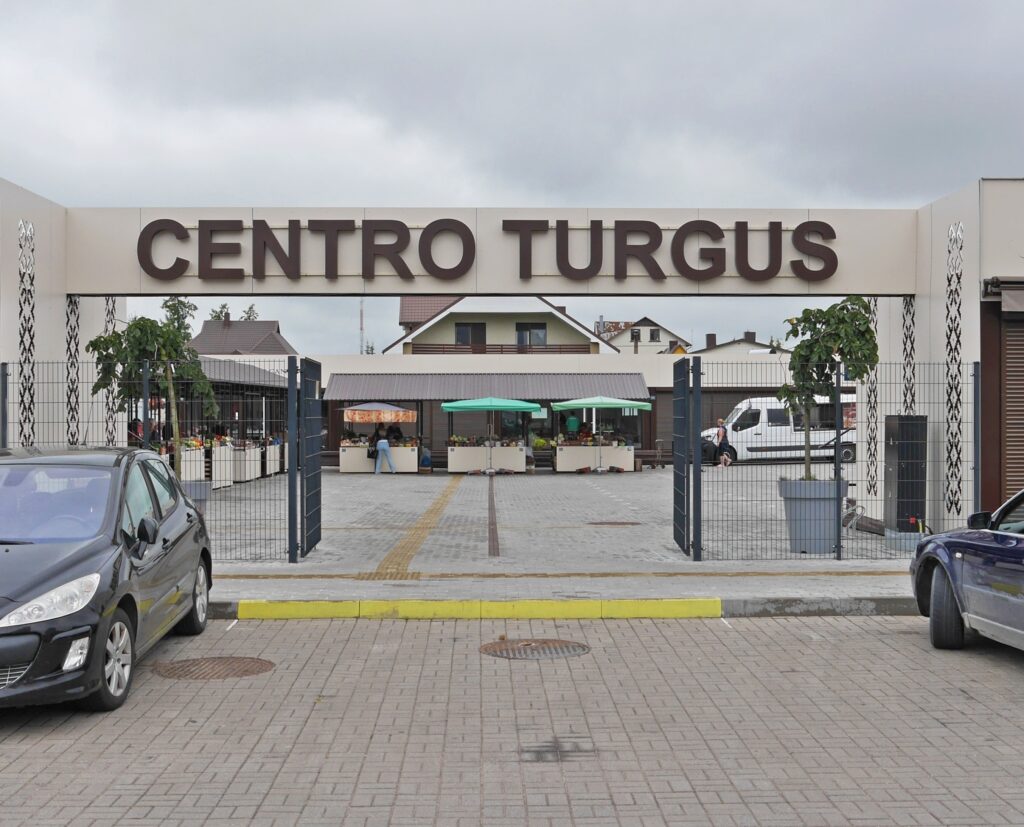 Miesto centre esantis „Centro“ Turgus