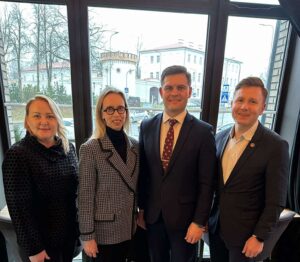 Savivaldybės vadovai su JAV ambasadore