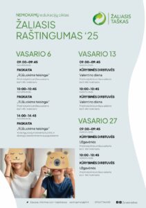 Edukacijų tvarkaraštis