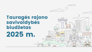 Tauragės rajono savivaldybės biudžetas 2025 m.