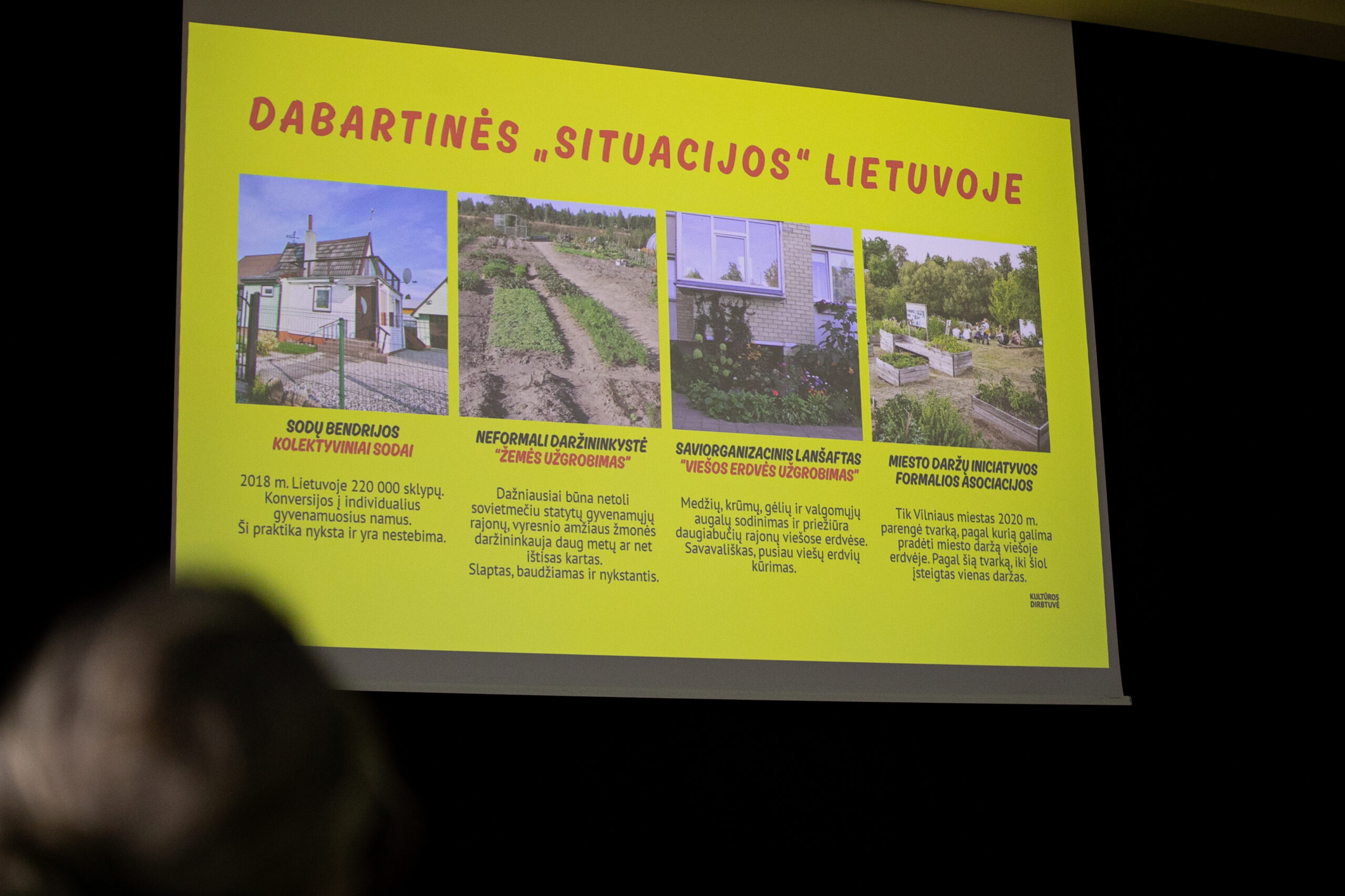 Miesto daržų pavyzdžiai Lietuvoje