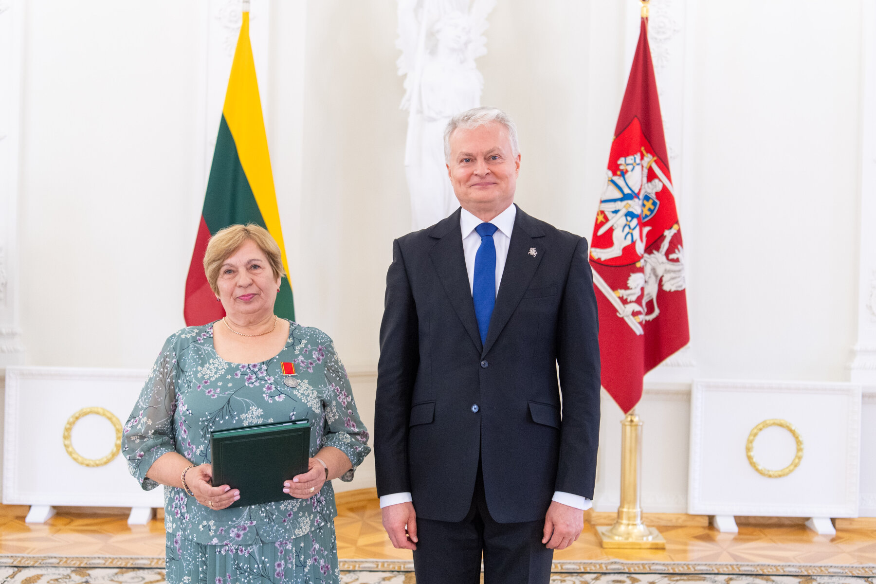 Tauragiškė, 5 vaikų mama ir Lietuvos Respublikos Prezidentas