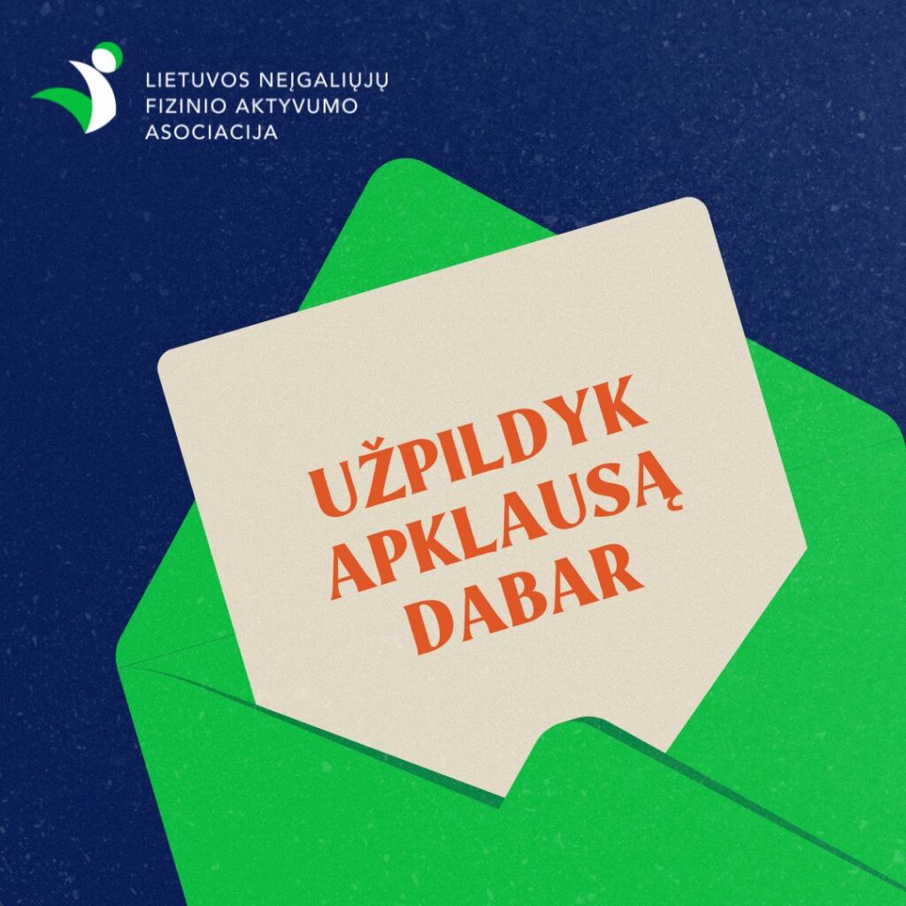 kvietimas užpildyti apklausą