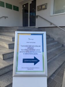Nuoroda į gyventojų priėmimą savivaldybėjė