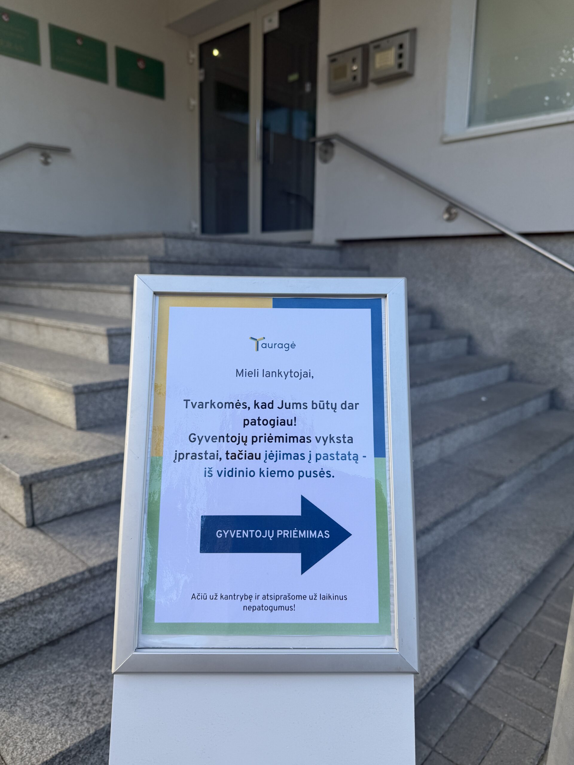 Nuoroda į gyventojų priėmimą savivaldybėjė